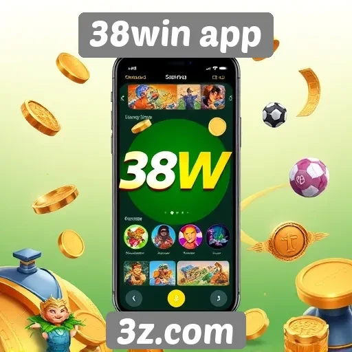 38win app oferece diversas opções de jogos online